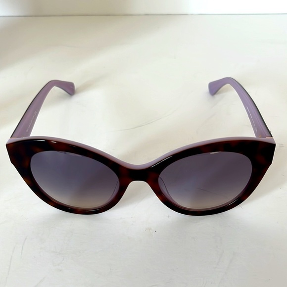 kate spade Accessories - NWT KATE SPADE NEW YORK KARLEIGH CAT EYE SUNGLASSES Color: Havana/Plum 51mm